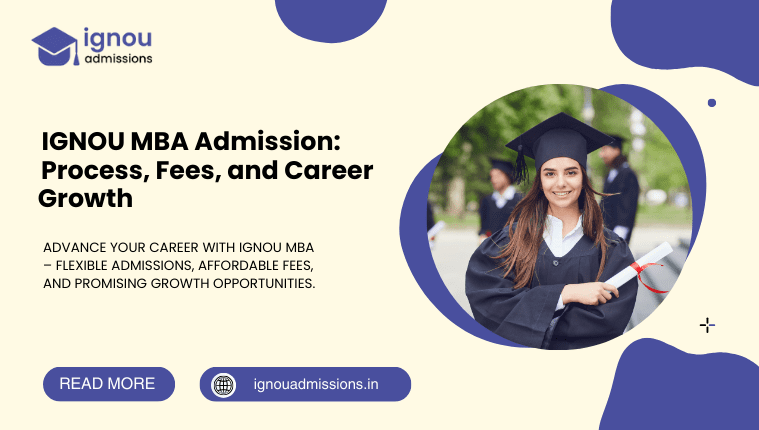 IGNOU MBA Admission
