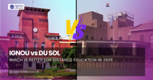 IGNOU VS DU SOL