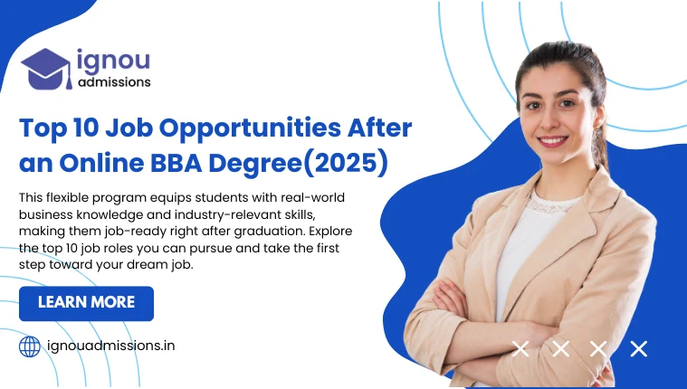 Top 10 Job Opportunities After an Online BBA Degree