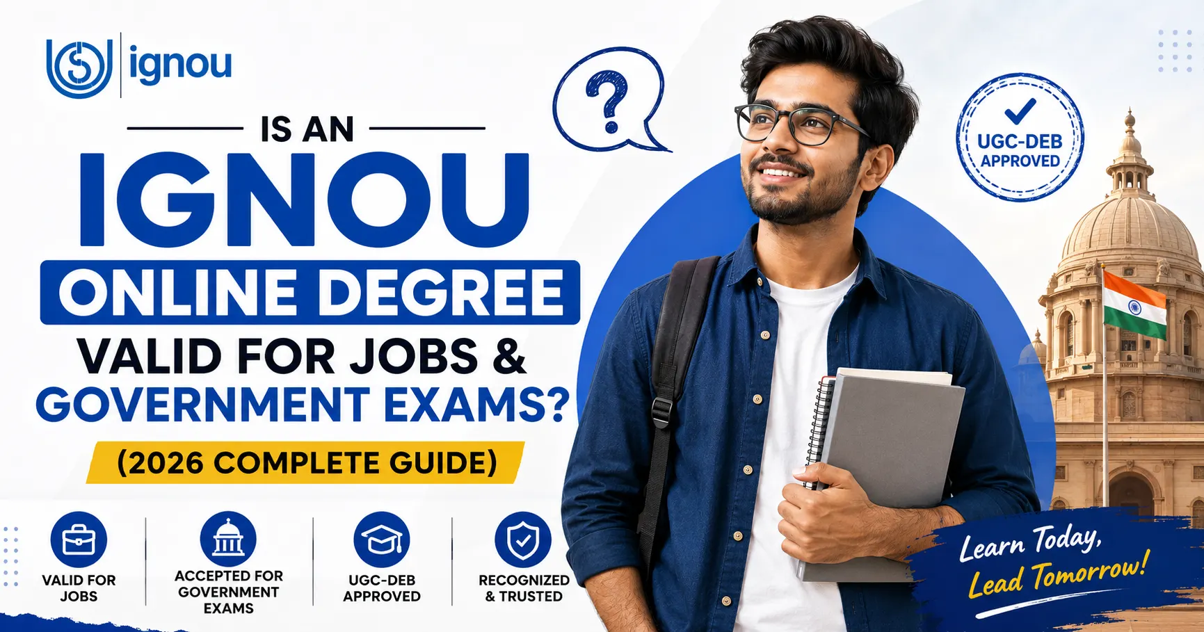 IGNOU Online Degree Valid for Jobs